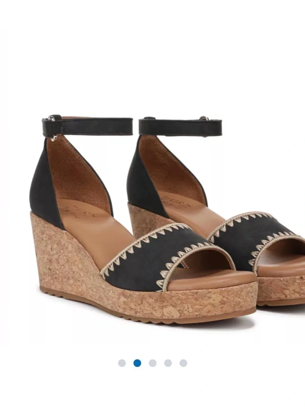 New Naturalizer Olly 3 Wedge Ankle-Strap Sandal